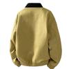 Men's Leather Patchwork Lapel Motorcycle Jacket, Couple's Functional Coat