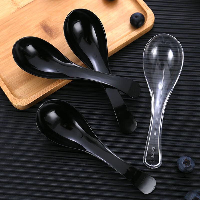 Disposable Clear Plastic Spoons