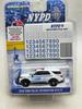 cjafuz1 1:64 2020 Ford Police INTERCEPTOR UTILITY NYPD Alloy Car Model Collectible Toy Gift Souvenir Display Ornament