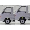 Aoshima 1/32 Hakura Snap Kit No.05-SS Subaru Sambar Truck Sterling Silver Metallic Color-Coded Plastic Model