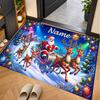 Christmas Theme Floor Carpet, Soft Area Rug, Xmas Indoor Home Holiday Decoration