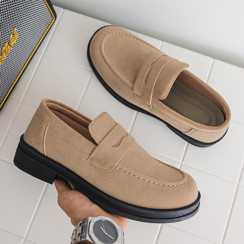 Trend Men Loafers Simple Slip-On Casual Shoes Office Lightweight Driving Shoes Versatile Man Business Footwear Moccasins