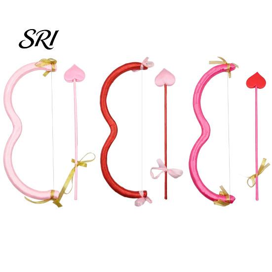 Fun Costume Accessory for All Ages Cupid Bow And Arrow Accessory, Valentine's Day Mini Romantic Love Symbol Decoration Set with Heart Halloween