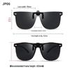 Flip-Up Polarized Clip-On Sunglasses