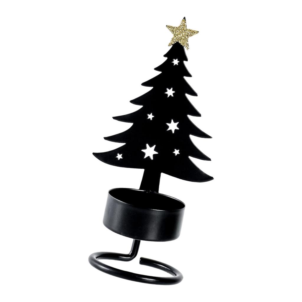 Christmas Candle Holders Christmas Iron Art Candlestick Decorative Candle Stand Holiday Table Centerpeices Home Decors