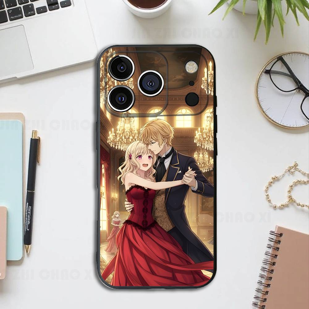 

D-Diabolik Lovers Reiji Silicone Phone Case For IPhone 17 16 15 14 13 12 11 X XS Plus Pro Max Shockproof Soft Cover iPhone15plus
