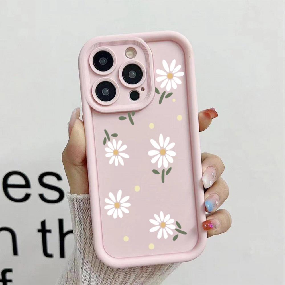 Amazon Popular Small Daisy Mobile Phone Case 16 Apple 15pm Anti-drop iPhone14 Protective Case 13 Soft Case 12pm