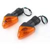 Motorcycle LED Turn Signal Lights Turning Indicators 12V Bulbs Fit For Kawasaki Ninja 650R 2006-2008 Z750 Z1000