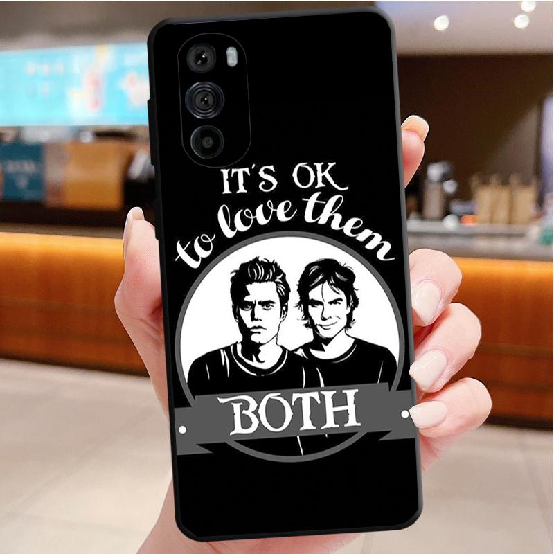 Vampire Diaries Damon Phone Case For Motorola Moto G Stylus 5G G Play G Power G 5G G Pure 2023 2024 E20 E22 E22i E32 E40 E13