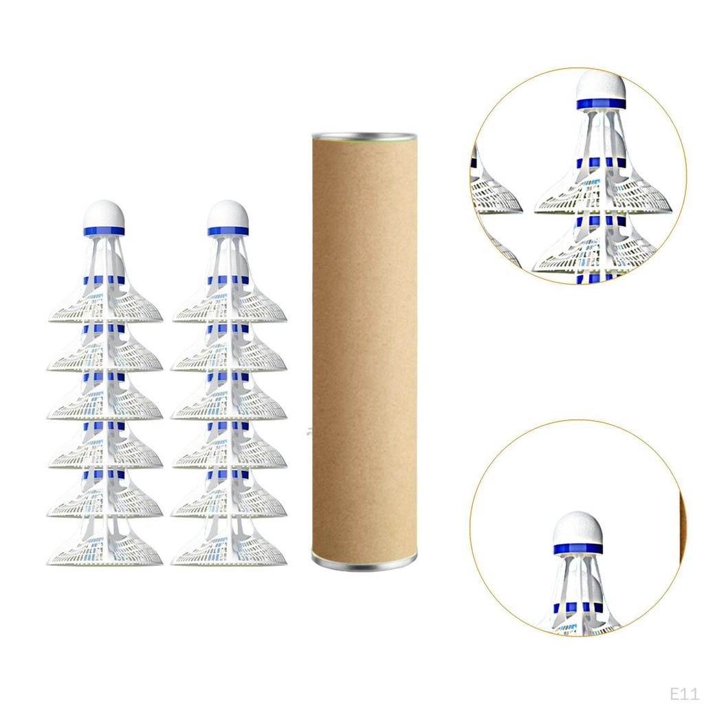 2.5 X Inch Windproof Badminton Ball Set, Portable And Wear-resistant, for Entertainment Or