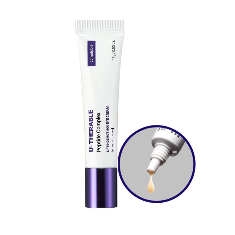 [melable] U-serable Lifting 900-Shot Eye Cream 15ml - Professional High-Concentration Firming & Elasticity Care for Eyes