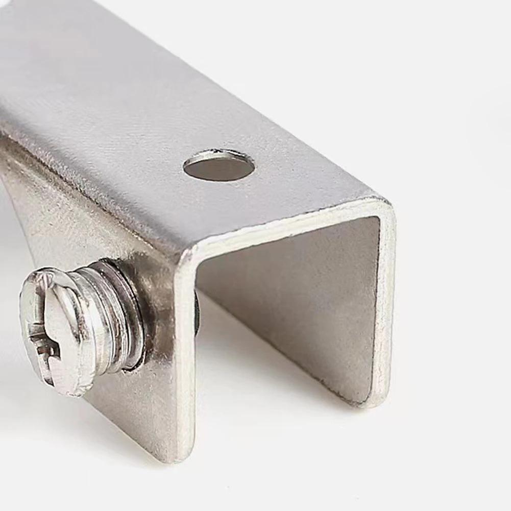 

Aquarium Fixings Carbon Steel Bracket Nickel-Plated Finish Non-Slip Hole Filler Supports 10-12mm Glass Supports 6-10mm Glass