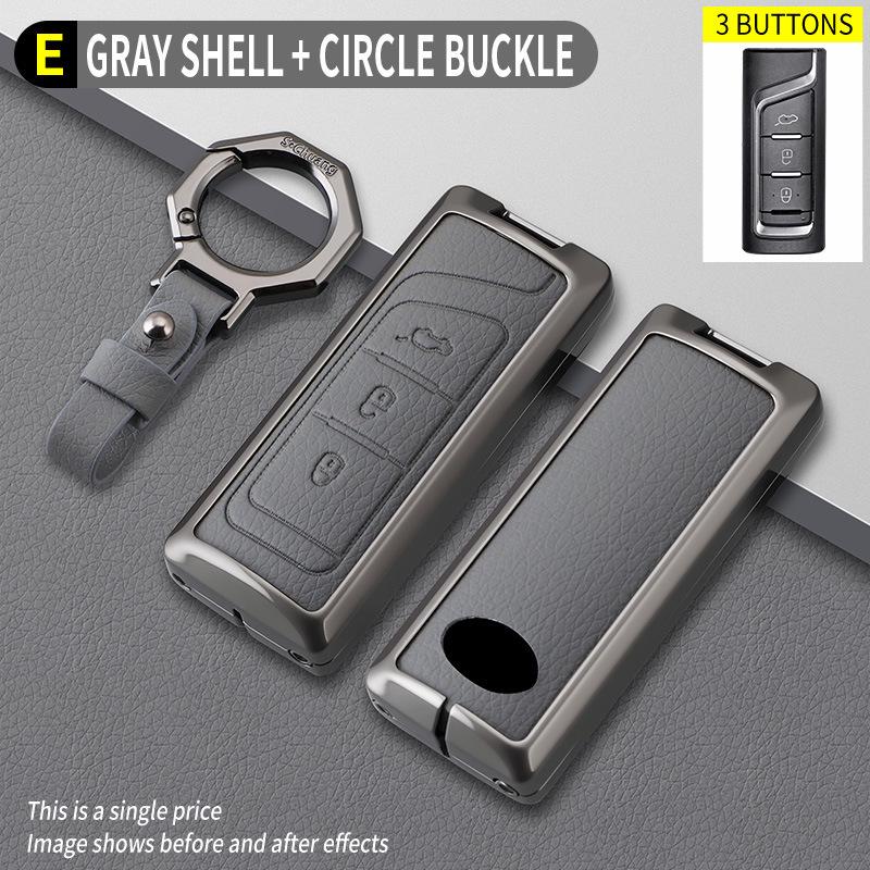 Key Cover for 23/24 GAC Trumpchi M8, Master E9MAX - High-End Buckle Shell for Men and Women.