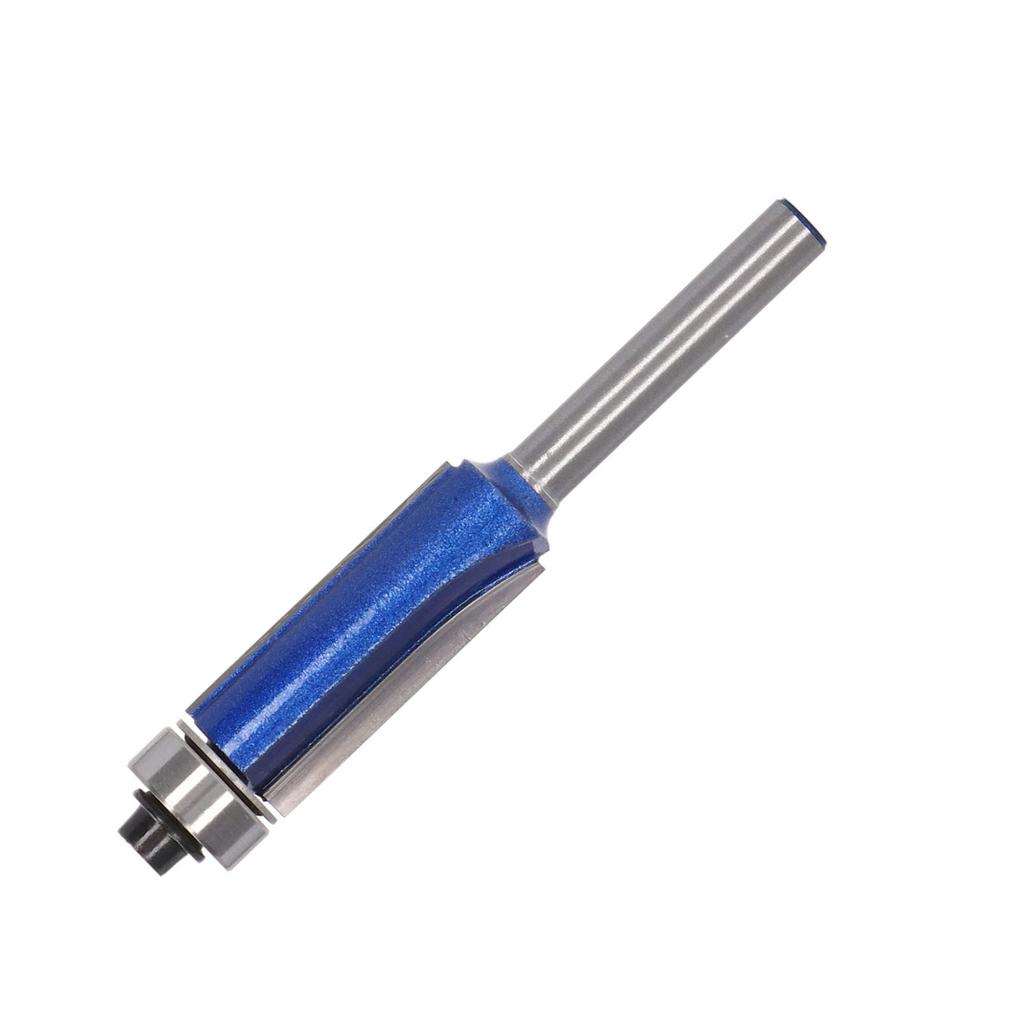 Blue Chamfer End Mill Professional Robust Stable   Trimming Milling Cutter Bit for Woodworking 6mm Shank
