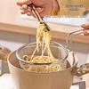 304 Stainless Steel Skimmer for Frying, Boiling, Draining & Filtering Noodles and Vegetables