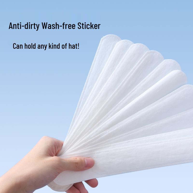 Military Training Sweatband Antiperspirant Cap Sticker - Disposable Brim Protector