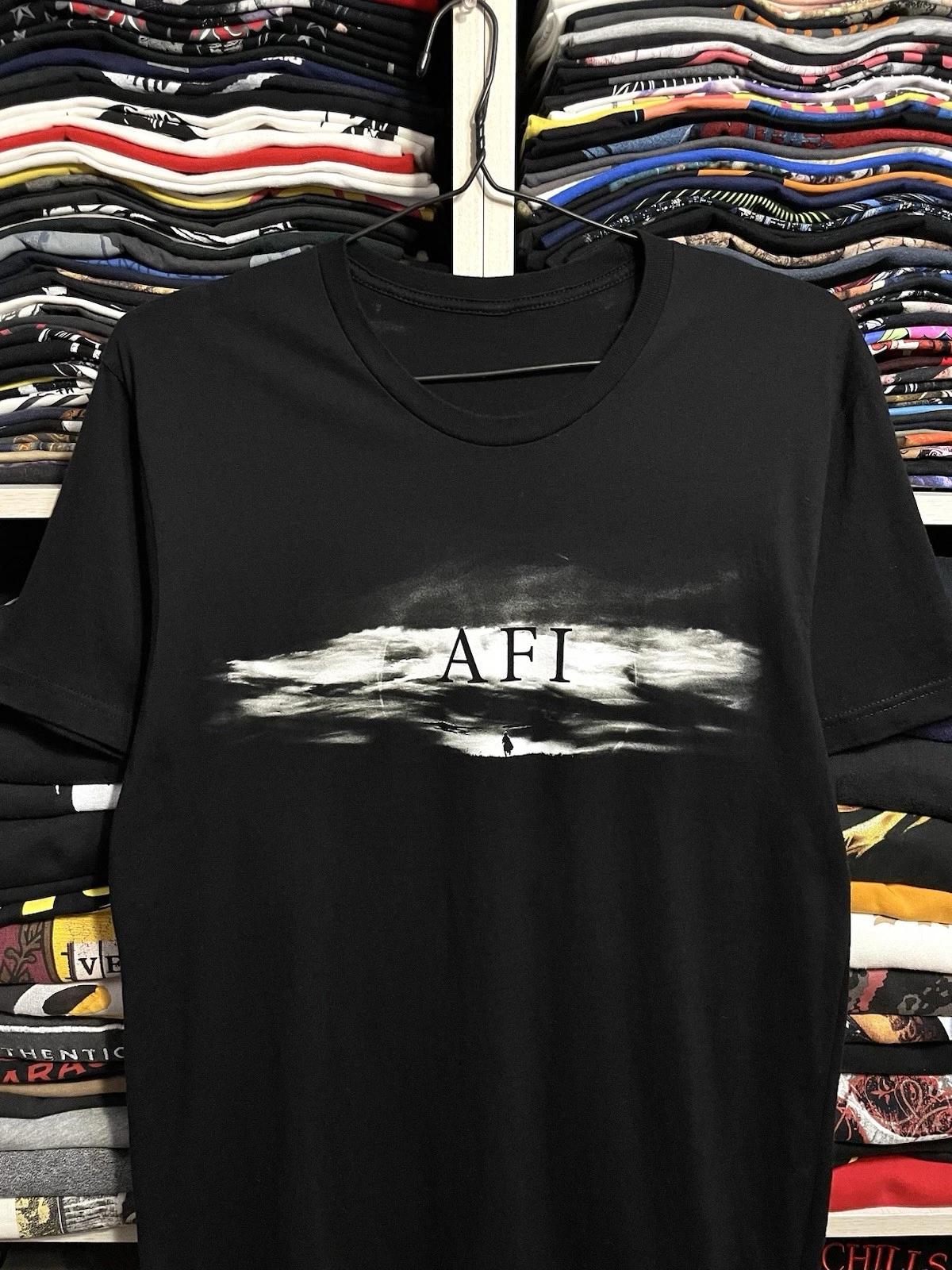 AFI Australian Tour 2014 Vintage Style Punk Emo Gothic Rock Band T-Shirt Size M 3XL