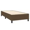 Exclusive House - Slatted Bed Base with Mattress Dark Brown 90x190 Cm