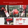 20Pcs Lockout Tagout Tags Kit PVC Plastic Reusable Engineering Safety Warning Signs Red