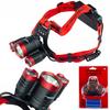 Rechargeable LED HEADLAMP 2200mAh USB C QUALITY Vorstahl