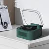 Stereo Sound Vintage Vinyl Record Speaker Bluetooth 5.0 Desktop Alarm Clock Speaker  Home Decor