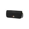 Coach Dinky 26 Borsa a Spalla in Pelle con Chiusura a Moschettone Media da Donna Nera CW641-B4BK
