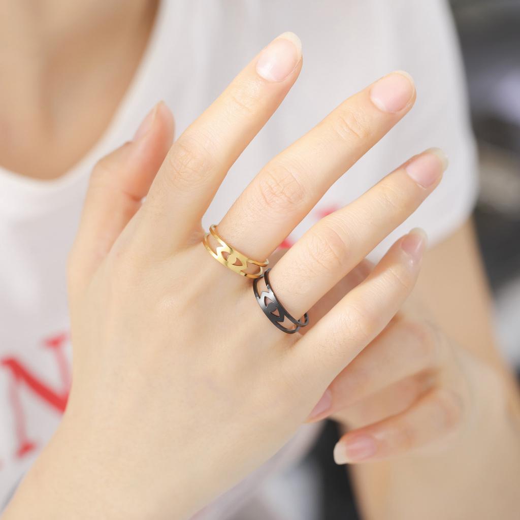 Ornate Gold & Silver Open Ended Metal Fashion Toe Rings