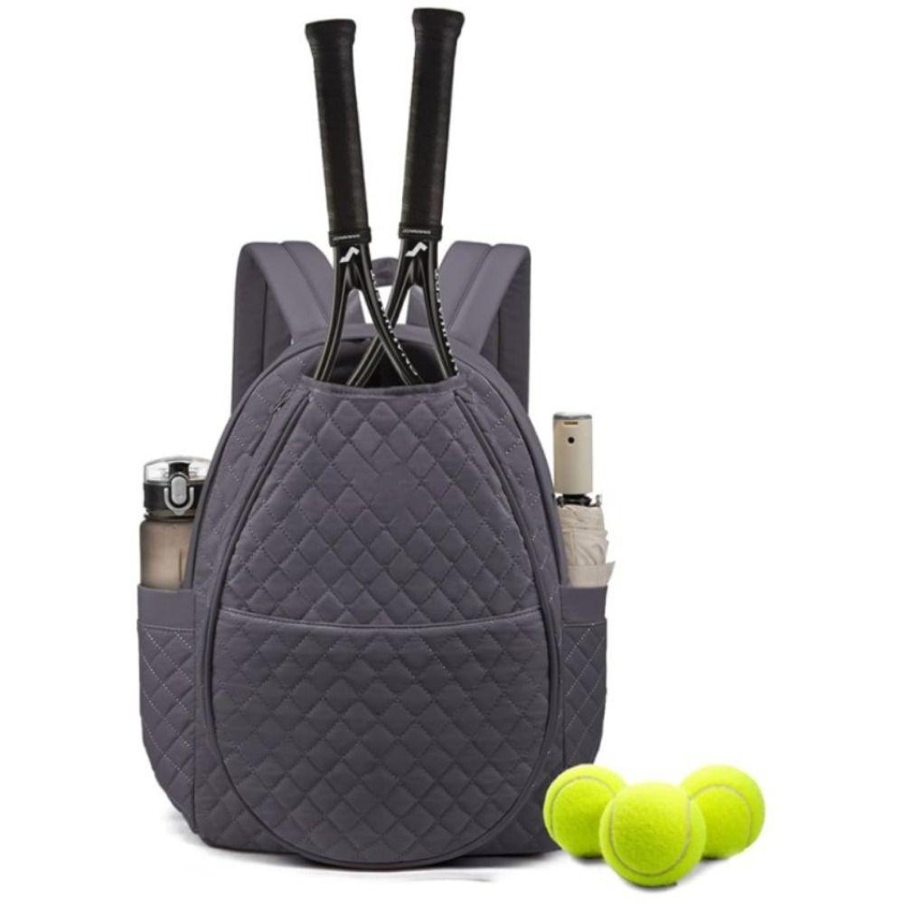 Zipper Closure Tennis Crossbody Backpack Waterproof Tennis Racket Bag  Home Fitness