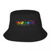 N Ride Motorcycle With Pride Lgbt Bucket Hat for Women Unisex Vocation Sun Hat Foldable for Camping Fishing Cap Session