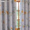 1PC LOZUJOJU 70-80% Blackout, Fashionable and Warm Children's Printed Short Curtains for Bedroom Living Room Home Decor