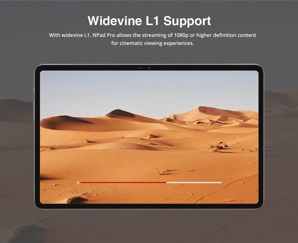 Refurbished N-one Npad Pro 4G LTE Android 12 Tablet PC, 10.36'' 2000x1200 2K FHD IPS Screen, UNISOC T616 Octa-Core, 8GB RAM 128GBROM