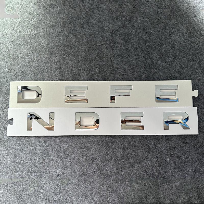 Land Rover Defender 2020-2023 Hood Letter Badge - Dark Tail Car Sticker Modification