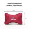 Keychain High-quality Car Headrest Memory Foam Automobile Neck Pillow Interiors Accessories For Volvo V60 V40 XC60 XC90 V50 S90