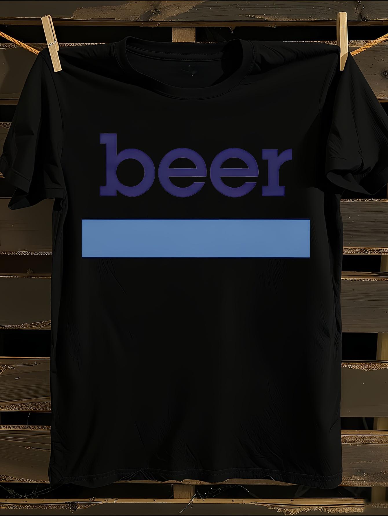 Bella Canvas Beer Repo for Man Tshirt XL