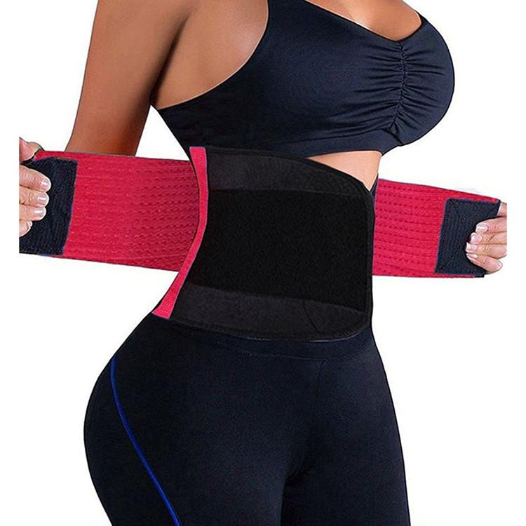 Custom LOGO Adjustable Womens Body Shaper Waist Trimmer Shapewear Corset Tummy Elastic Back Support Brace Slimming Waist Trainer