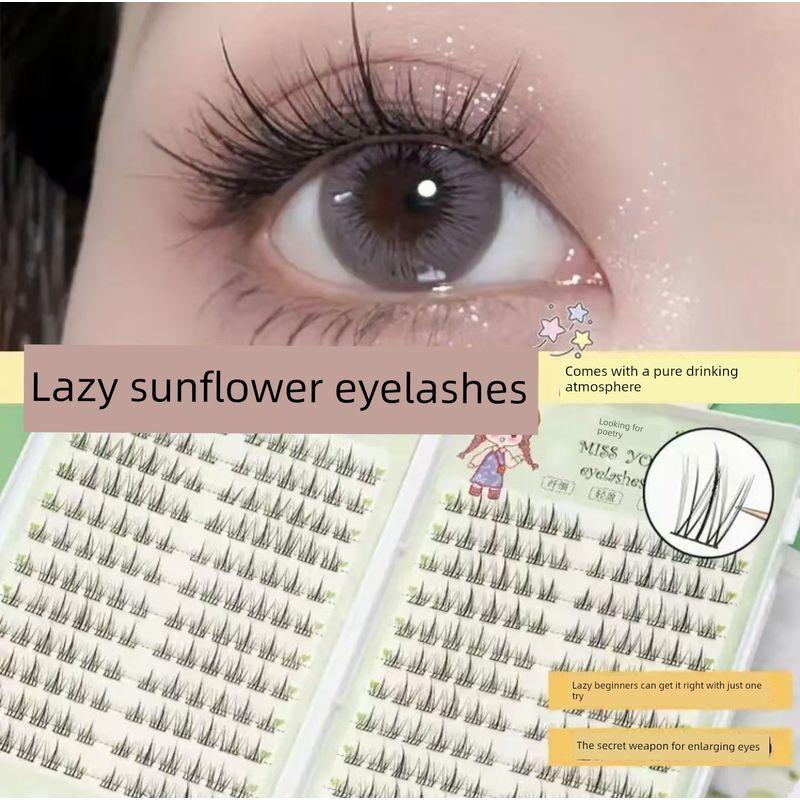 

Flat Eyelash Book with 10 Rows of Lazy Sunflower Pure Wild Little Devil Eyelashes, False Eyelashes Wholesale from Pingdu Lazy Sunflower Eyelashes Book Single Box Eyelashes