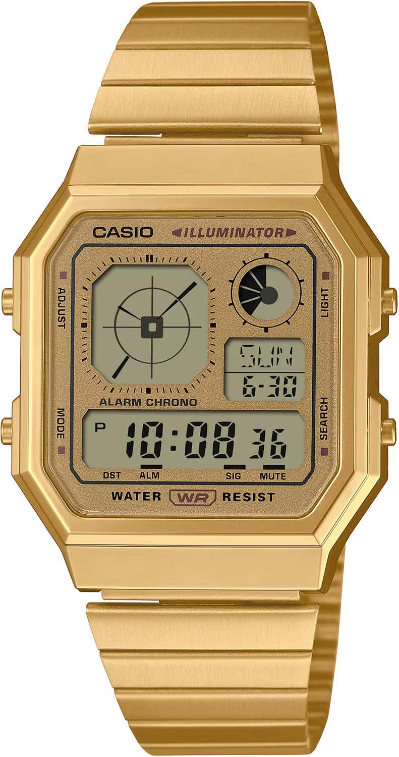 CASIO Standard Analog Digital Watch Vintage Series Unisex Gold Overseas Model [Casio] A130WEG-9A [Used]