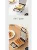 Multi-functional Breakfast Machine: Sandwich, Waffle Maker & Toaster with Electric Griddle