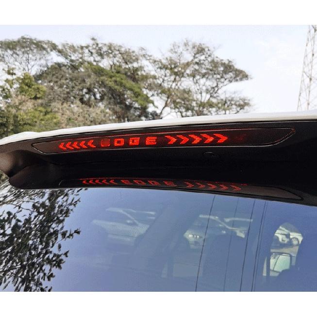 Carbon Fiber For Ford Edge 15-2021 Cover Trim 1X Style Sticker High Brake Lamp