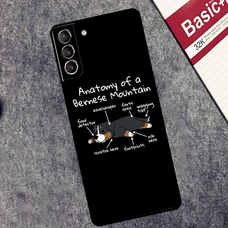 Etui Berneński Pies Pasterski Do Samsung Galaxy S24 Ultra S23 Ultra S22 S21 S20 FE S8 S9 S10 Plus Note 10 20 Pokrowiec
