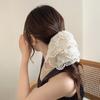 Korean Style Lace Bowknot Flower Hair Clip Ponytail Holder Hair Bands  Girls Hair Accessories