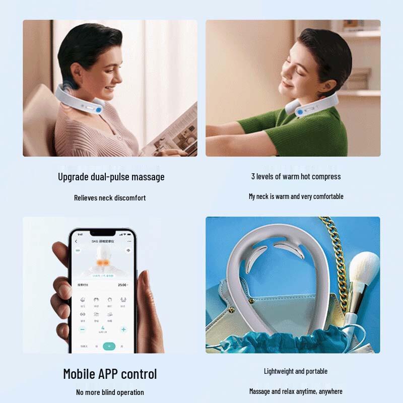 SKG Smart Cervical Neck Massager G1 Luxury CN plug (adapter included)
