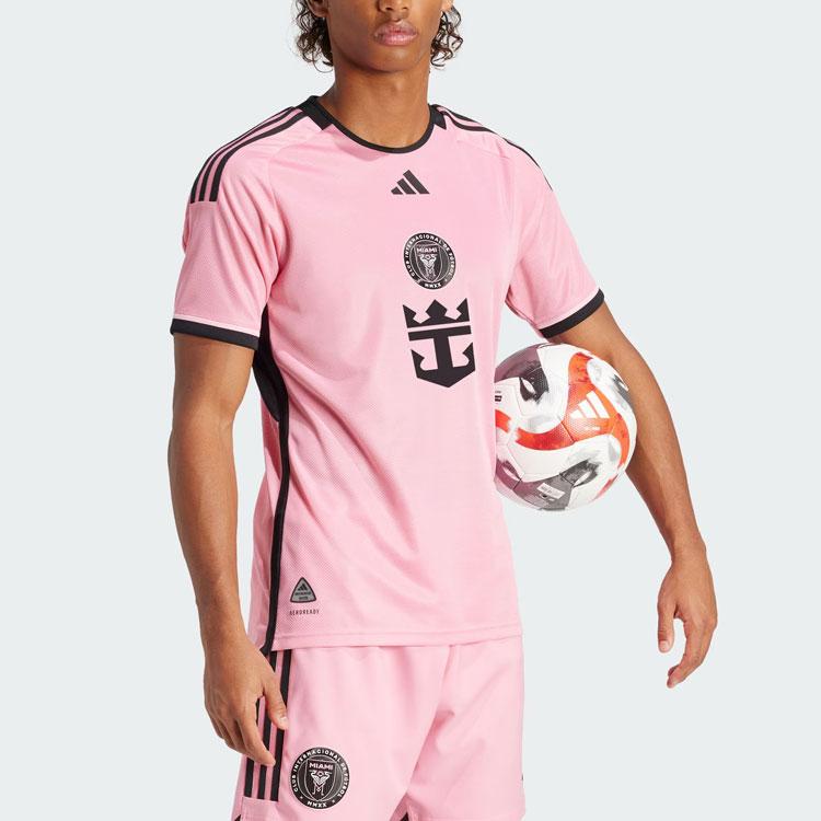 Adidas Inter Miami CF Home Jersey Player Version Men Tops Pink IU0189