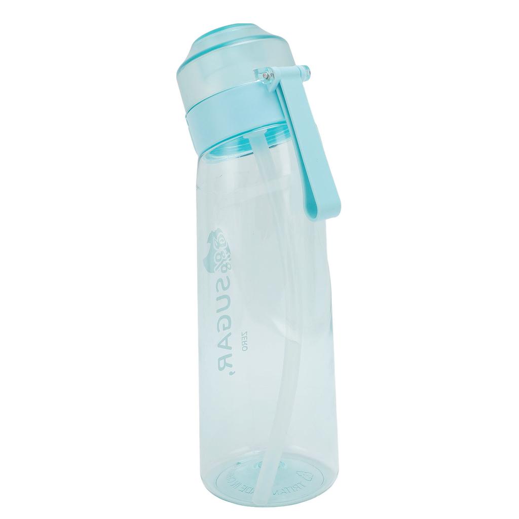 Air Water Up Bottle with Flavor Pods Straw Scent Sports Leak Proof Fast Flow 650ml