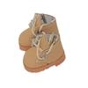AXLUCE Plush Toy - Shoes - Plush Clothes - 10cm Boots Doll (Camel)