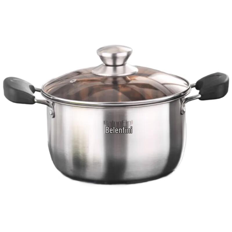 Berlenfini Kaliya 22CM Stainless Steel Multi-Purpose Soup Pot