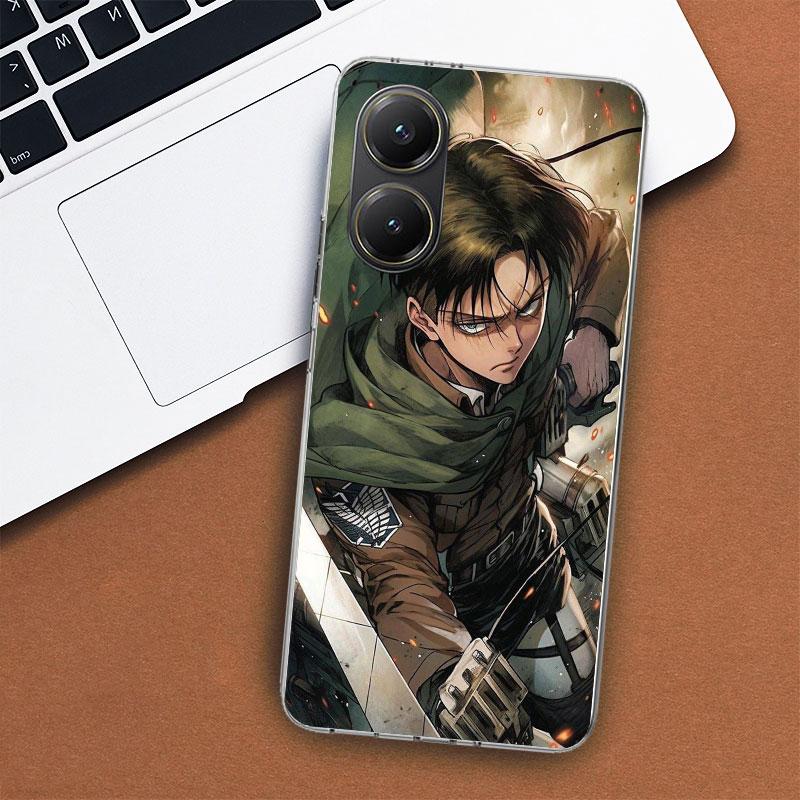 A-Attack On T-Titan Levi Phone Case For Xiaomi Poco X3 Nfc X4 X5 X6 X7 F7 Ultra F6 F5 F4 Gt F3 M6 M5S M5 M4 M3 Fundas Soft Shell