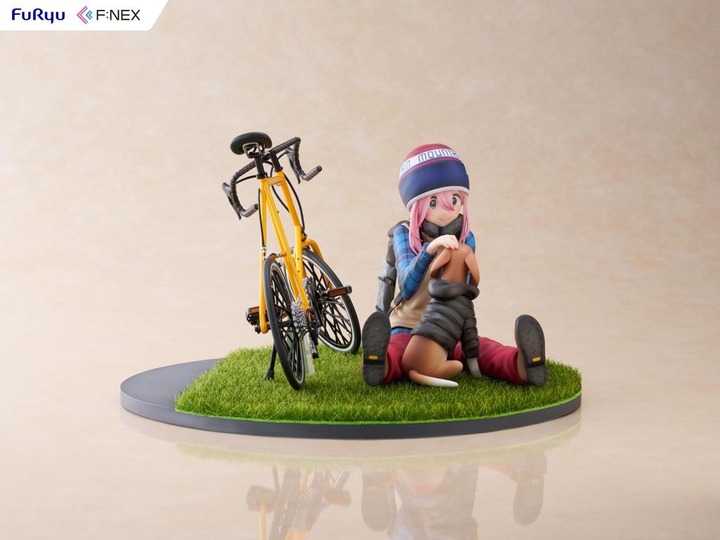 Furyu Kakamigahara Nadeshiko Scale PVC Complete Figure Yurucamp 1/7 Pre-painted