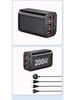 200W GaN Multi-Port PD Charger - Universal High-Power Charging for Phone & Tablet, Travel-Friendly