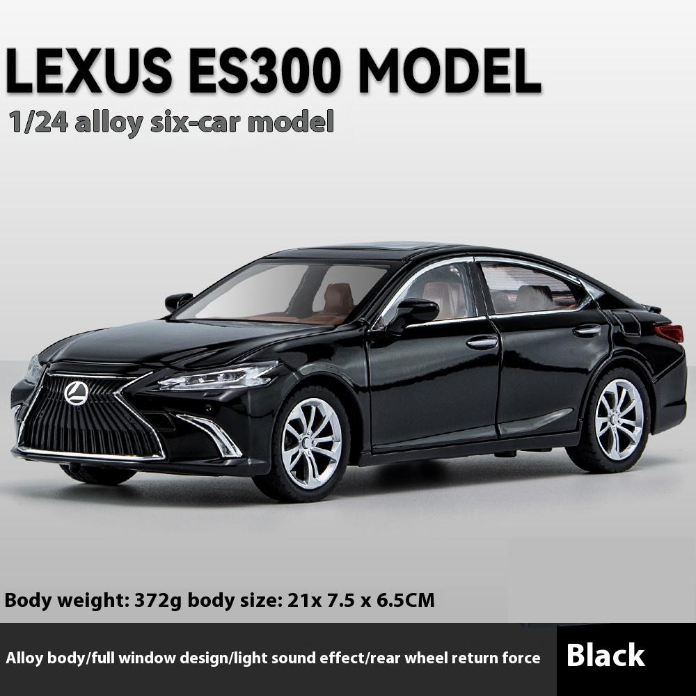 1/24 Lexus ES300 Large Luxury Executive Sedan Alloy Metal Diecast Car Model Computer Bookshelf Ornament Collection Children Gift